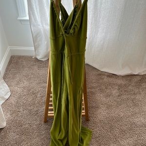 Free people Green jumpsuit. Size M.